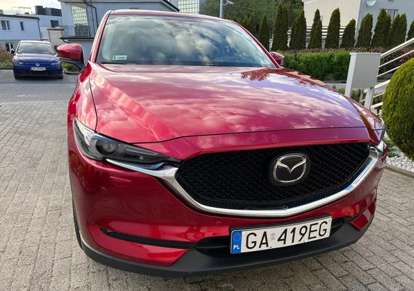 mazda Mazda CX-5 cena 105000 przebieg: 116000, rok produkcji 2018 z Gdańsk